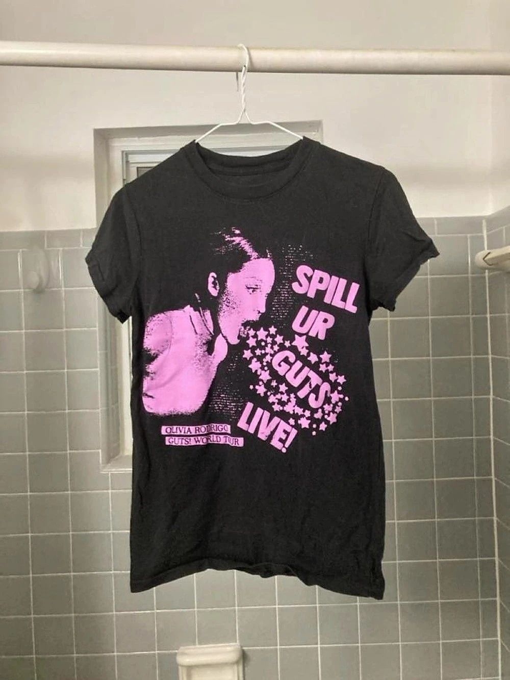 Olivia Rodrigo Guts World Tour Spill Ur Guts Live T-Shirt